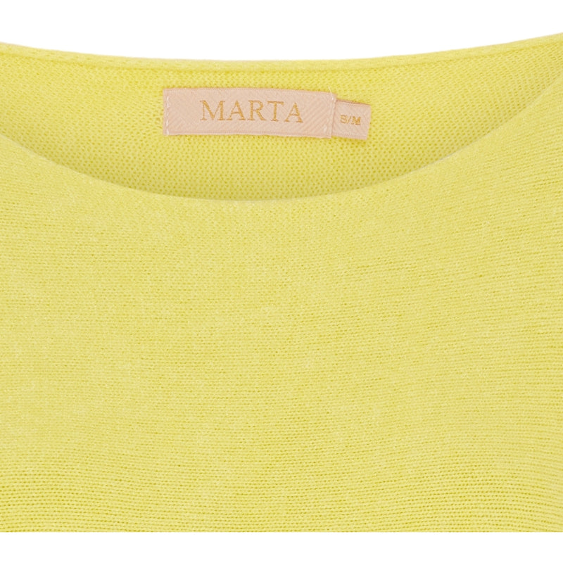 MARTA DU CHATEAU Marta Du Chateau dam stickad Dagmar Knit Sunshine1116