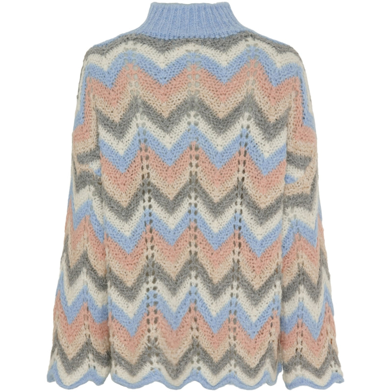 MARTA DU CHATEAU Marta Du Chateau dam stickad MdcJane Knit Skyblue