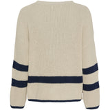 MARTA DU CHATEAU Marta Du Chateau dam stickad MdcMaddison Restudsalg Camicida/Blue8953
