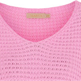 MARTA DU CHATEAU Marta Du Chateau dam stickad MdcMille Knit BabyPink3061