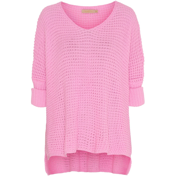 MARTA DU CHATEAU Marta Du Chateau dam stickad MdcMille Knit BabyPink3061