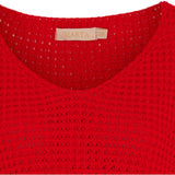 MARTA DU CHATEAU Marta Du Chateau dam stickad MdcMille Knit Red3083