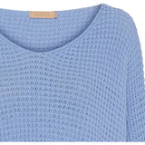 MARTA DU CHATEAU Marta Du Chateau dam stickad MdcMille Knit Skyblue