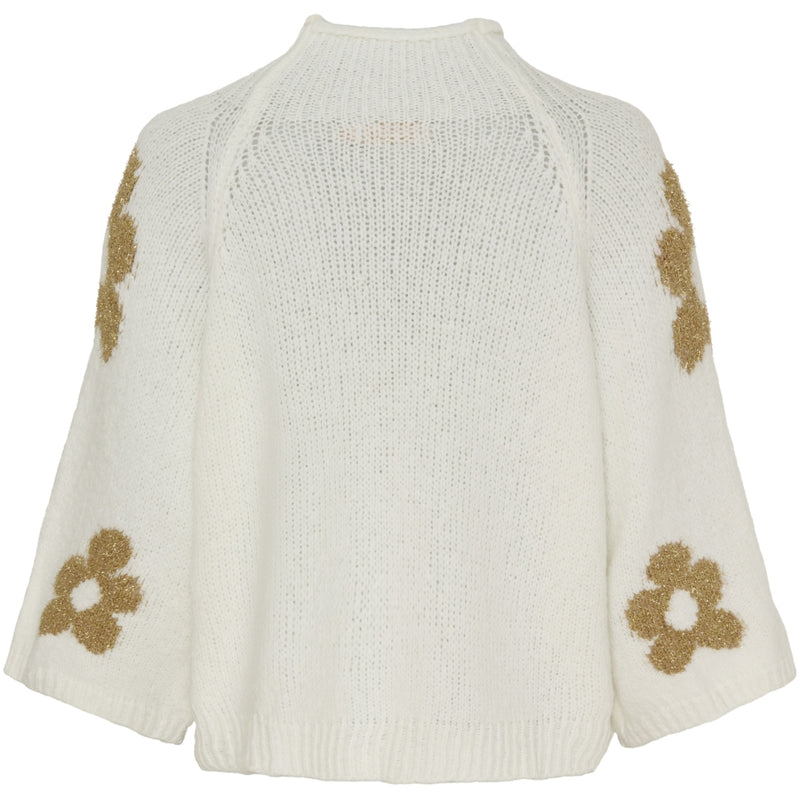 MARTA DU CHATEAU Marta Du Chateau dam stickad MdcShana Knit Blanco/Beige