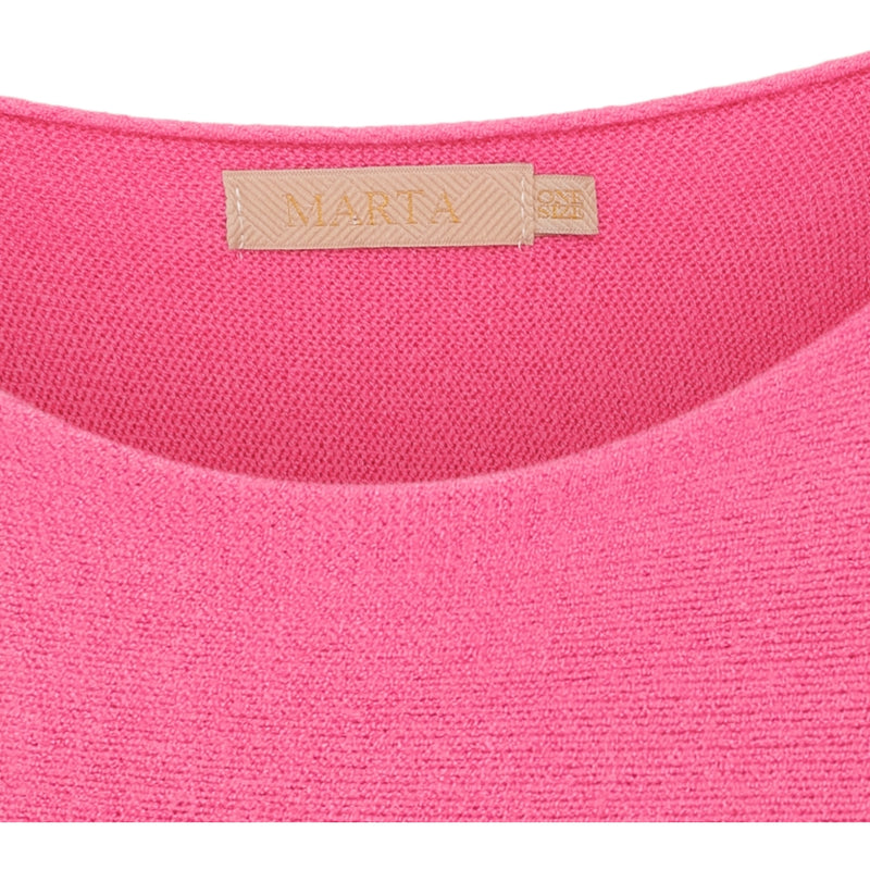 MARTA DU CHATEAU Marta Du Chateau dam stickad MdcSia Knit Fuxia Fluo