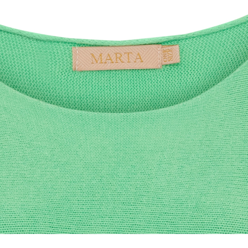 MARTA DU CHATEAU Marta Du Chateau dam stickad MdcSia Knit Green Fluo