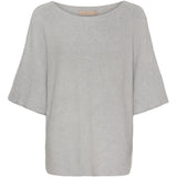 MARTA DU CHATEAU Marta Du Chateau dam stickad MdcSia Knit LightGrey4001