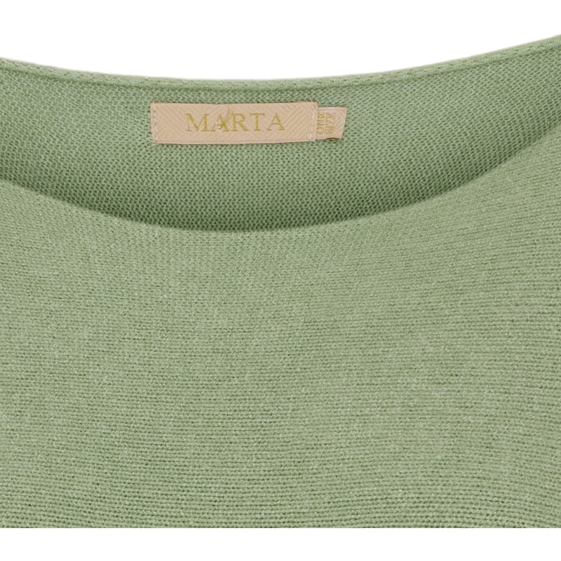 MARTA DU CHATEAU Marta Du Chateau dam stickad MdcSia Knit Salvia1178