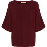 MARTA DU CHATEAU Marta Du Chateau dam stickad MdcSia Knit Wine