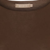 MARTA DU CHATEAU Marta Du Chateau dam t-shirt MdcLeonora 5894 T-shirt Moro