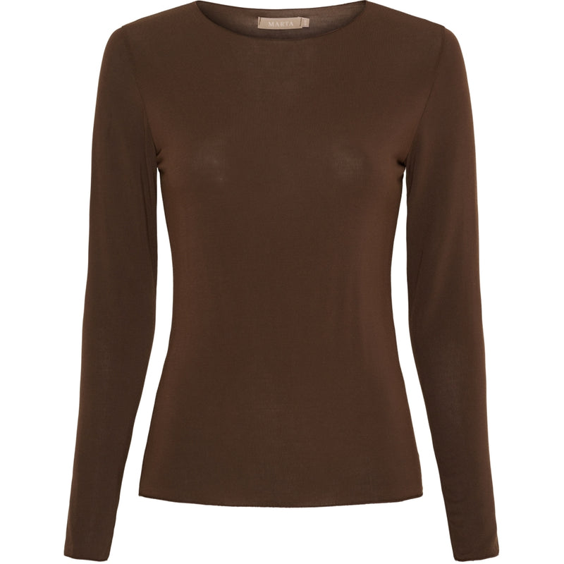 MARTA DU CHATEAU Marta Du Chateau dam t-shirt MdcLeonora 5894 T-shirt Moro