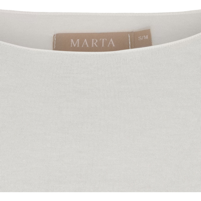 MARTA DU CHATEAU Marta Du Chateau dam t-shirt MdcLeonora 5894 T-shirt White