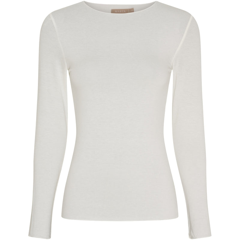 MARTA DU CHATEAU Marta Du Chateau dam t-shirt MdcLeonora 5894 T-shirt White