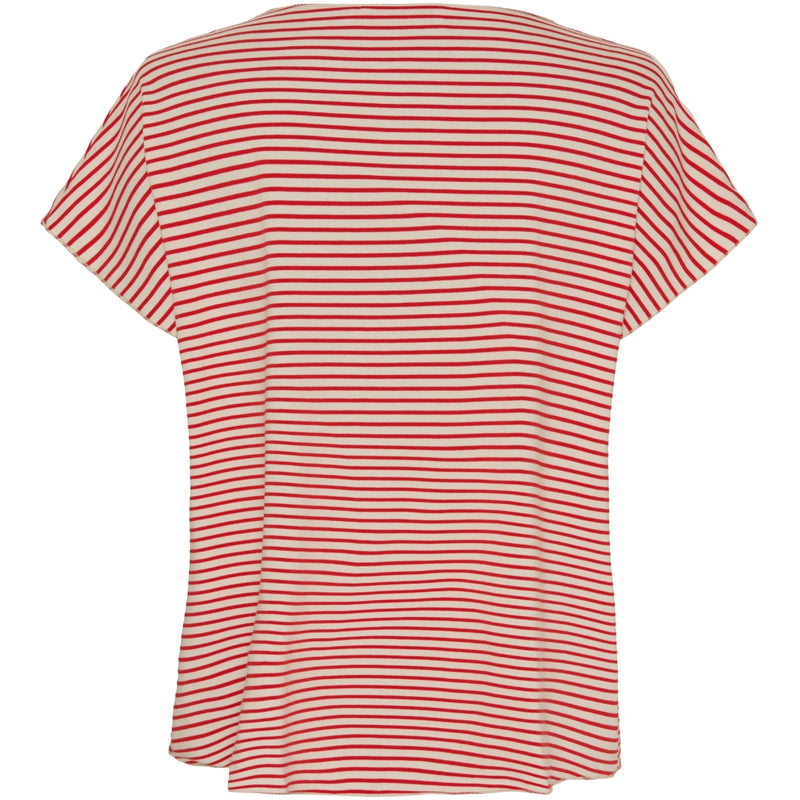 MARTA DU CHATEAU Marta Du Chateau dam t-shirt MdcMacey T-shirt Red