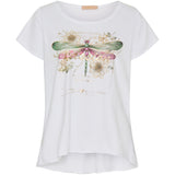 MARTA DU CHATEAU Marta Du Chateau dam t-shirt MdcMarie T-shirt JSDragonfly