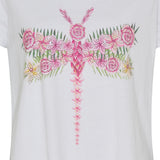 MARTA DU CHATEAU Marta Du Chateau dam t-shirt MdcMarie T-shirt Multi Dragonfly