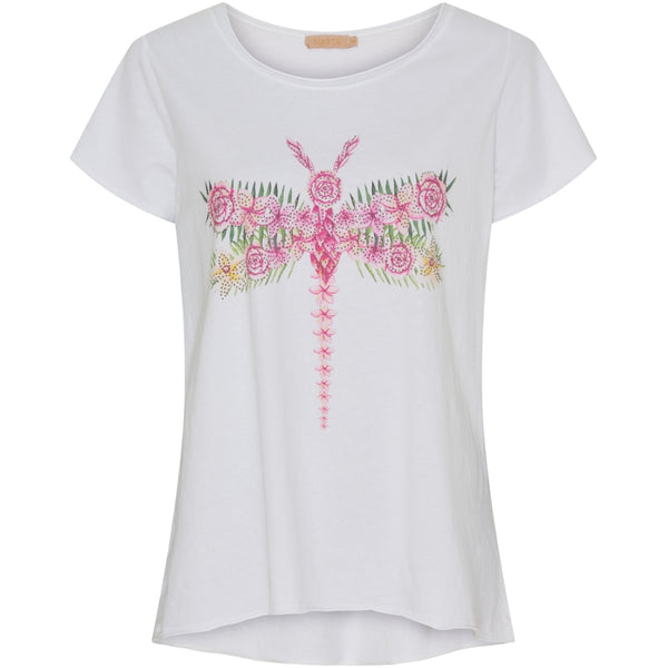 MARTA DU CHATEAU Marta Du Chateau dam t-shirt MdcMarie T-shirt Multi Dragonfly