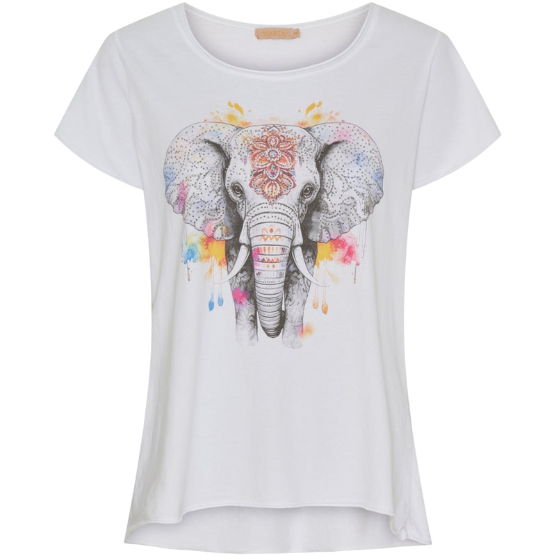 MARTA DU CHATEAU Marta Du Chateau dam t-shirt MdcMarie T-shirt Original Elephant