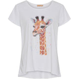 MARTA DU CHATEAU Marta Du Chateau dam t-shirt MdcMarie T-shirt Original Giraffe