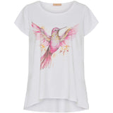 MARTA DU CHATEAU Marta Du Chateau dam t-shirt MdcMarie T-shirt PinkBird