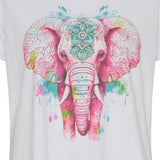 MARTA DU CHATEAU Marta Du Chateau dam t-shirt MdcMarie T-shirt Pink Elephant