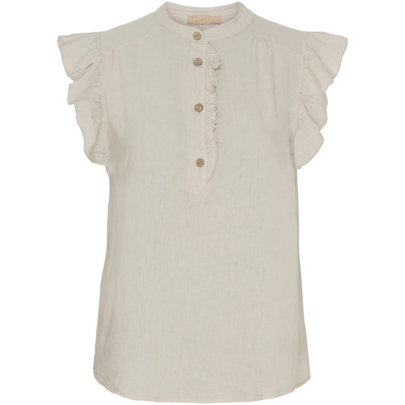 MARTA DU CHATEAU Marta Du Chateau dam top Mdclise Top Sabbia