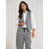 MARTA DU CHATEAU Marta Du Chateau dam väst MdcFilippa 6541 Vest Grey