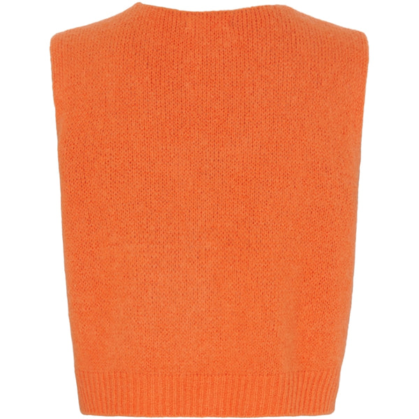 MARTA DU CHATEAU Marta Du Chateau dam väst MdcMarlene Vest Orange4027