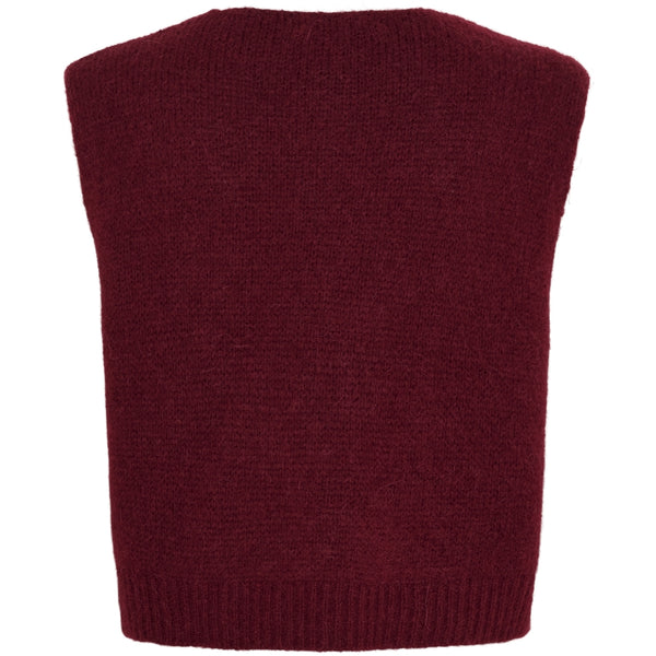 MARTA DU CHATEAU Marta Du Chateau dam väst MdcMarlene 5114 Vest Bordeaux