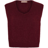 MARTA DU CHATEAU Marta Du Chateau dam väst MdcMarlene 5114 Vest Bordeaux