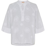 MARTA DU CHATEAU Marta Du Chateau dam blus MDCTania Shirt White