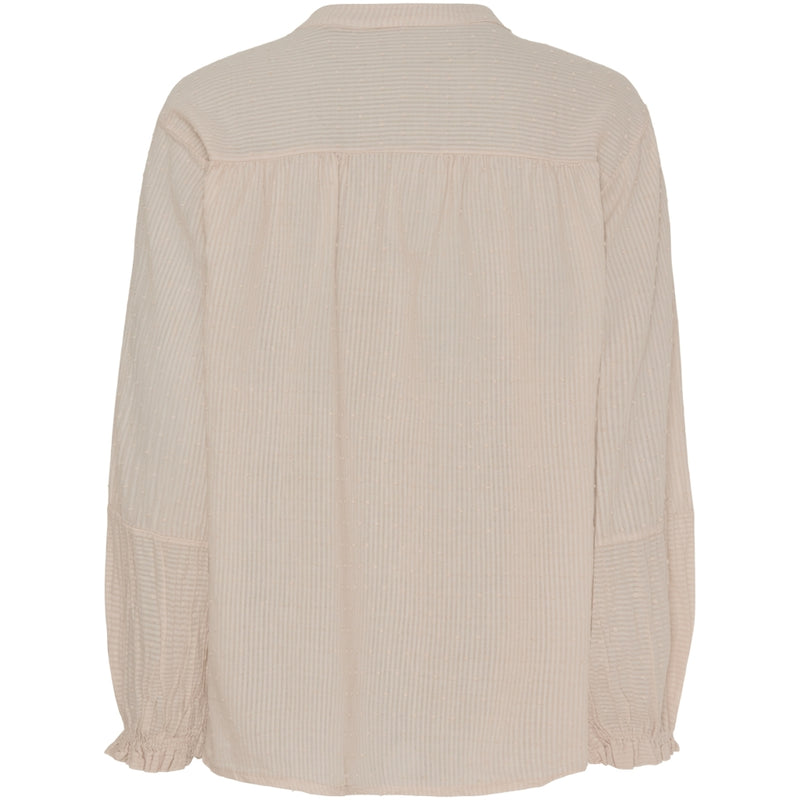 MARTA DU CHATEAU Marta Du Chateau dam blus MdcAlberta Blouse Sabbia