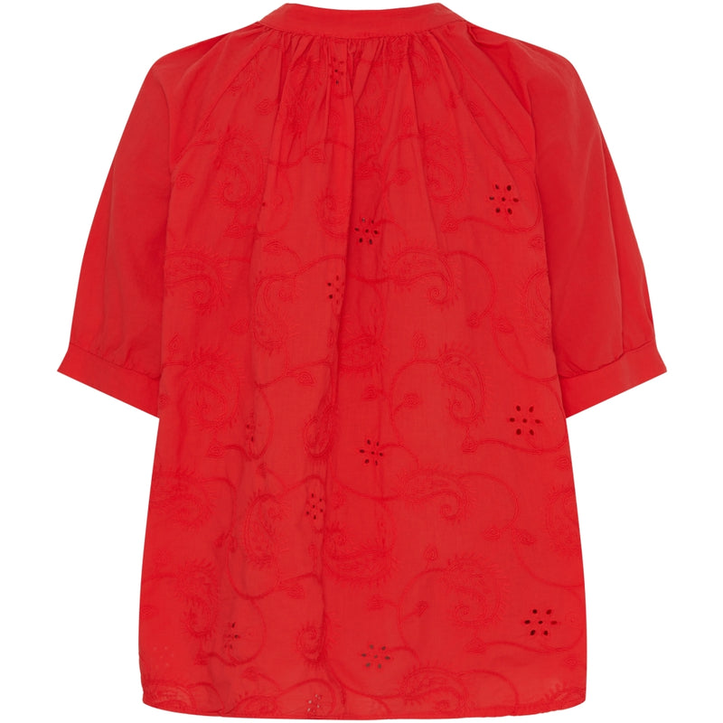 MARTA DU CHATEAU Marta Du Chateau dam blus MdcAlicia Blouse Red