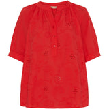 MARTA DU CHATEAU Marta Du Chateau dam blus MdcAlicia Blouse Red