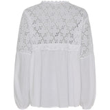 MARTA DU CHATEAU Marta Du Chateau dam blus MdcAurora Blouse White