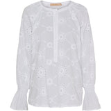 MARTA DU CHATEAU Marta Du Chateau dam blus MdcBianca Blouse White