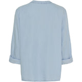 MARTA DU CHATEAU Marta Du Chateau dame bluse MdcFrancesca Blouse Light blue