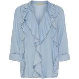 MARTA DU CHATEAU Marta Du Chateau dame bluse MdcFrancesca Blouse Light blue