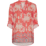 MARTA DU CHATEAU Marta Du Chateau dam blus MdcFranziska 1614new Blouse CoralloHL013DB