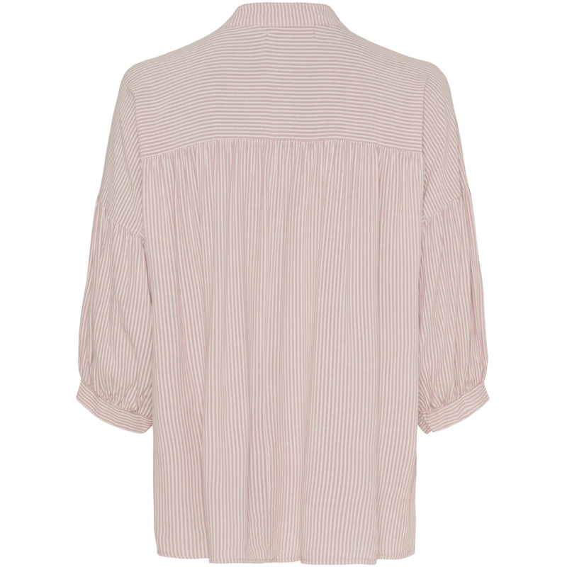 MARTA DU CHATEAU Marta Du Chateau dam blus MdcIlina Blouse Cipria Rose Stripe