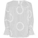 MARTA DU CHATEAU Marta Du Chateau dam blus MdcVinter Blouse White