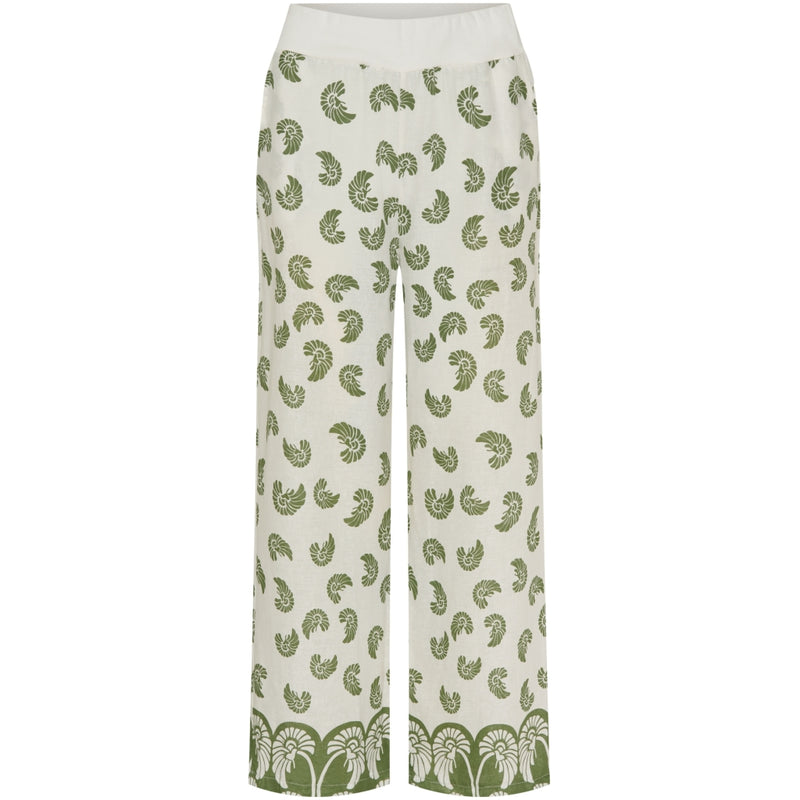 MARTA DU CHATEAU Marta Du Chateau dame bukser MdcAnette Pant White/Military