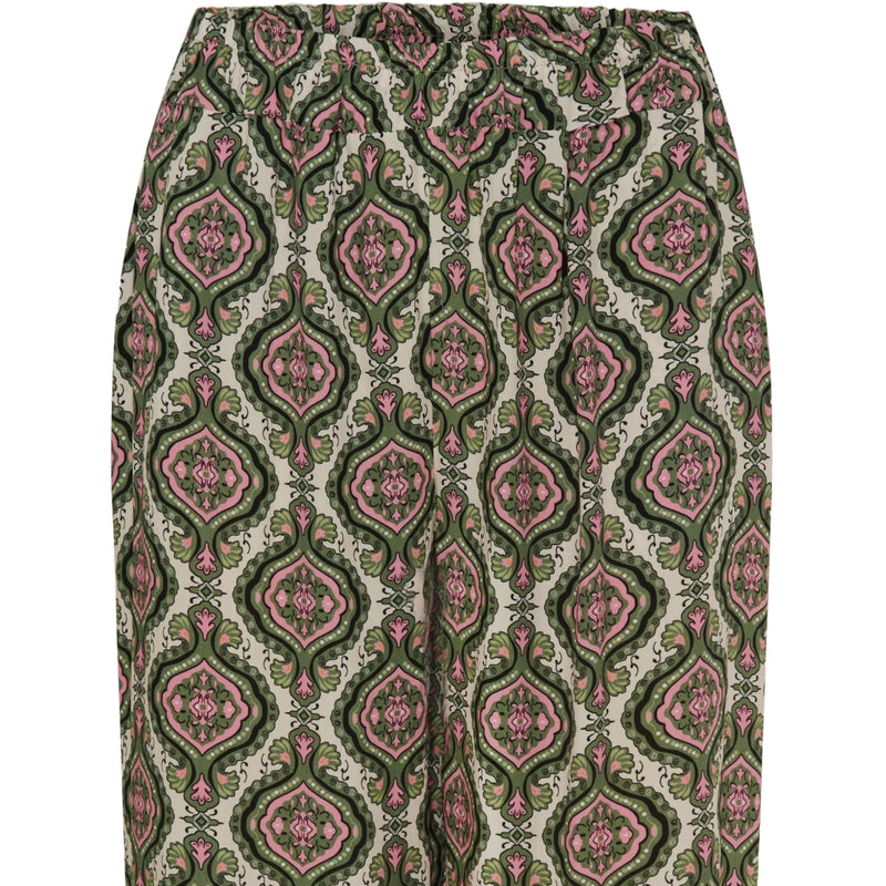 MARTA DU CHATEAU Marta Du Chateau dam byxor MdcGrethe Pant Print Military1405