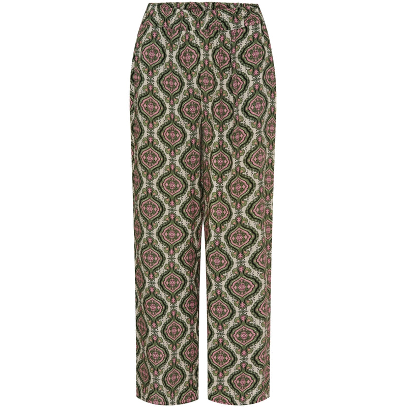 MARTA DU CHATEAU Marta Du Chateau dam byxor MdcGrethe Pant Print Military1405