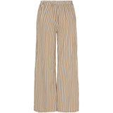 MARTA DU CHATEAU Marta Du Chateau dame bukser MdcLore Pant Camello4741Stripe