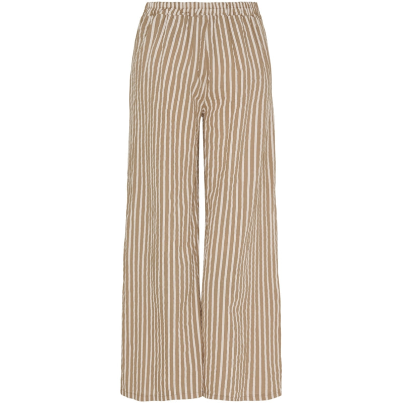 MARTA DU CHATEAU Marta Du Chateau dame bukser MdcLore Pant Camello4741Stripe