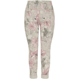 MARTA DU CHATEAU Marta Du Chateau dam byxor MdcMiley Pant BeigeFlower