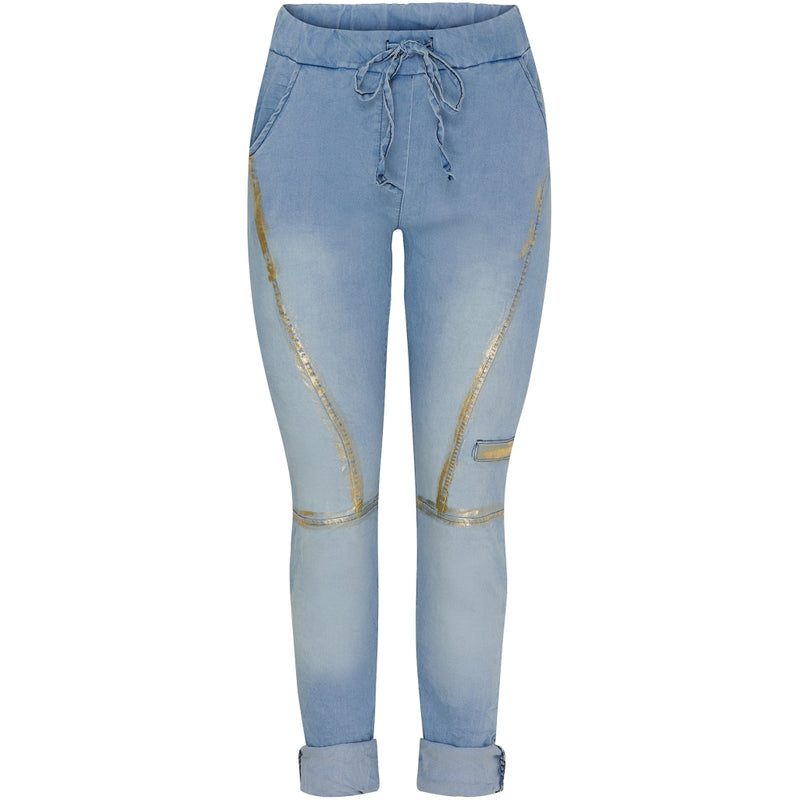 MARTA DU CHATEAU Marta Du Chateau dam byxor MdcMina Pant Lightjeans