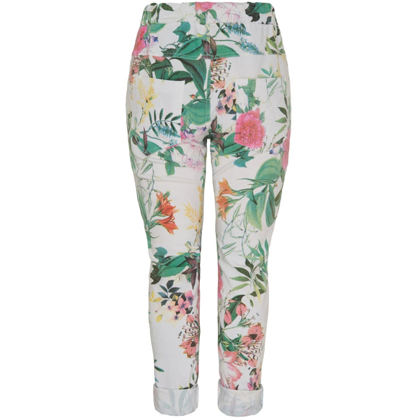 MARTA DU CHATEAU Marta Du Chateau dam byxor MdcRossana Pant White/RedRose3017