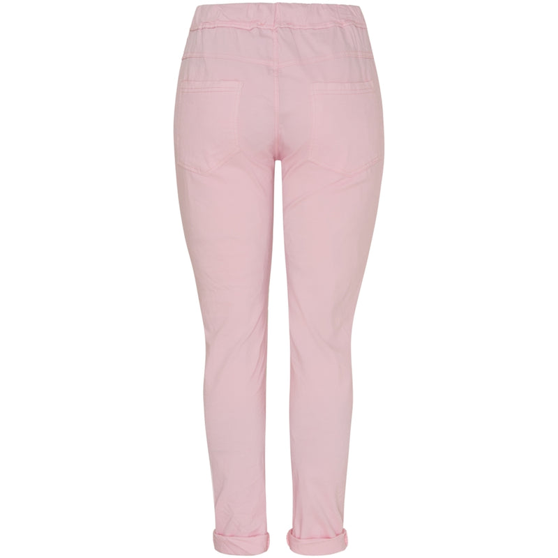 MARTA DU CHATEAU Marta Du Chateau dam byxor MdcTalia Pant Baby Pink/White Flower